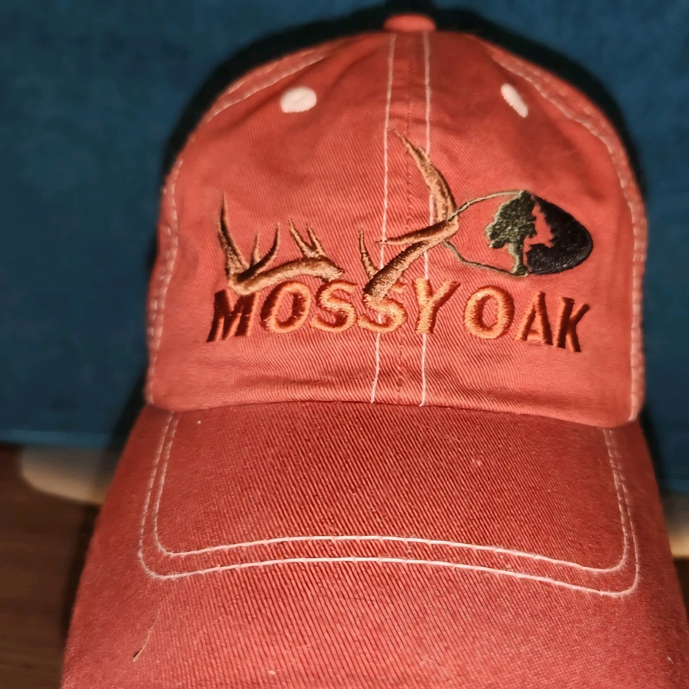 Mossy Oak Hat Burnt Umber Color